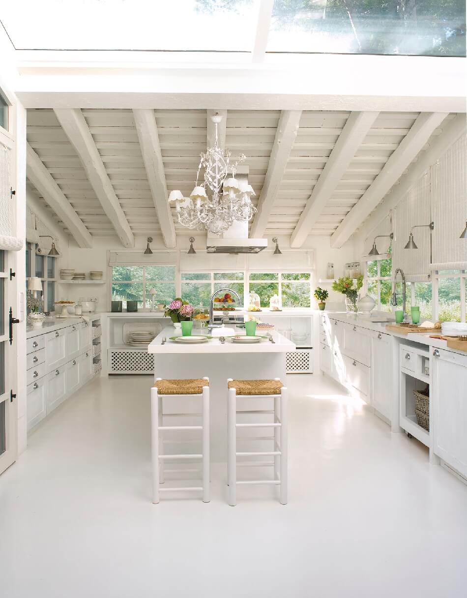 Белая Кухня - Дизайн Интерьера Белой Кухни