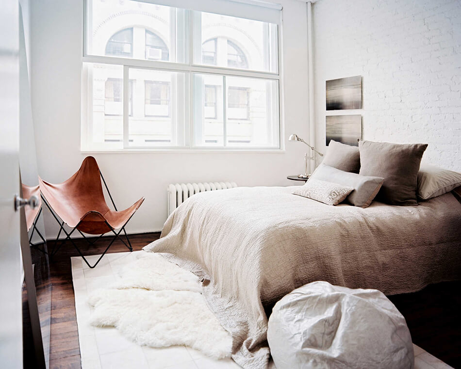 Скандинавский стиль спальня − Спальня в скандинавском стиле